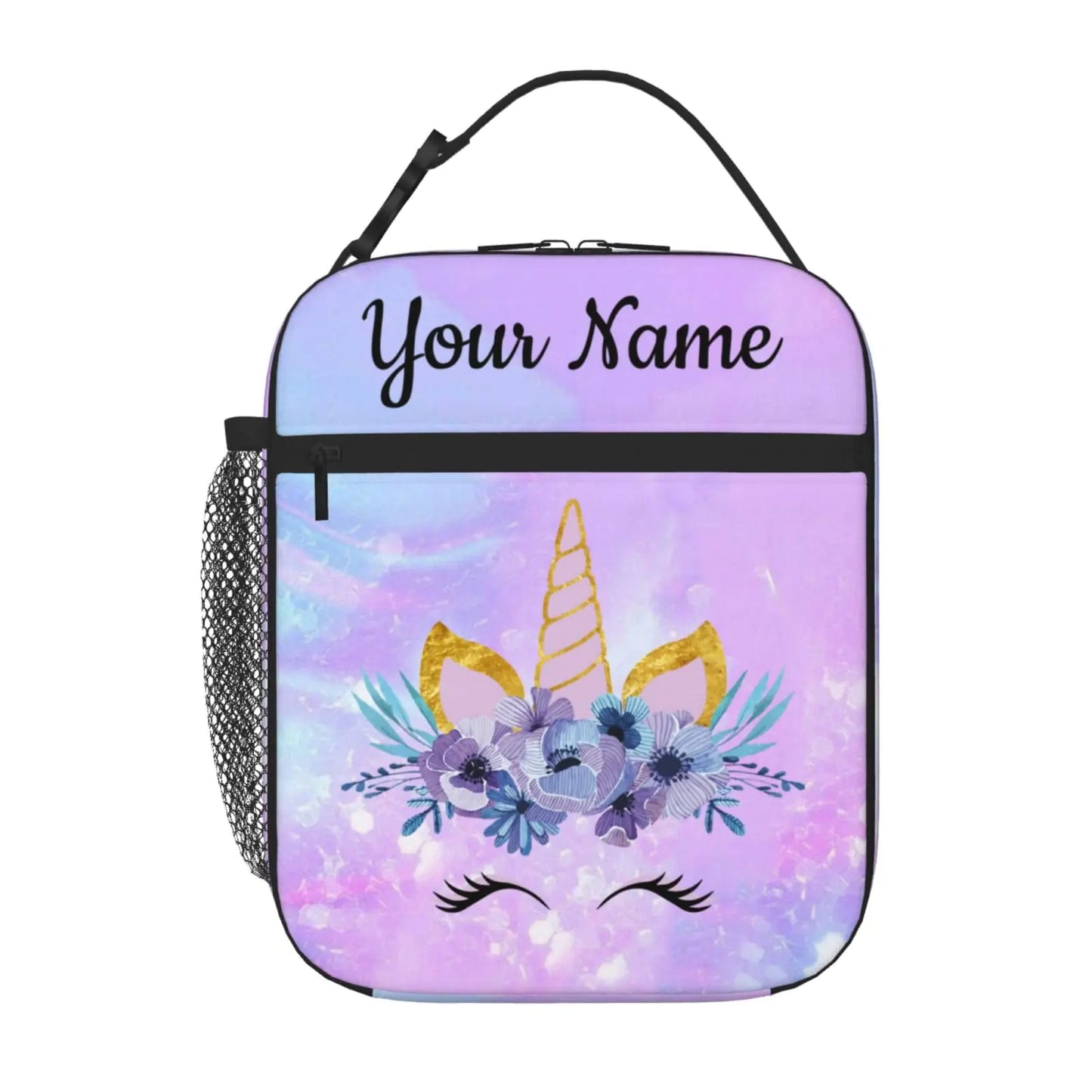 Personalized Lunch Bag for Women Men Custom Name Lunch Bags Customized Insulated Lunch Box Tote Bags Gifts for Work Picnic Travel